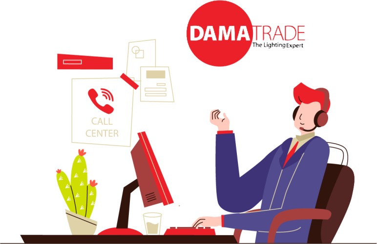 Dama Contact page